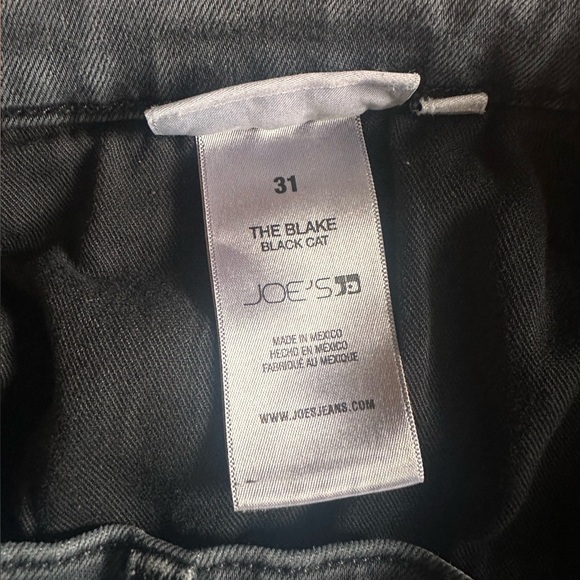 The Blake Joe’s Jeans in Black Cat Wash. Size 31. Premium Denim - Picture 2 of 3